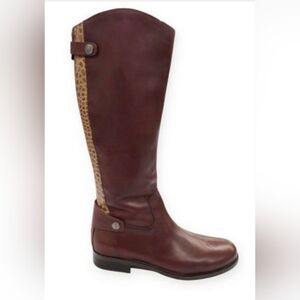 Sam Edelman Brown Leather Knee-High Boots Size 7